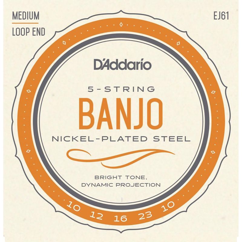 D'Addario EJ61 banjostrenger 5-strengs