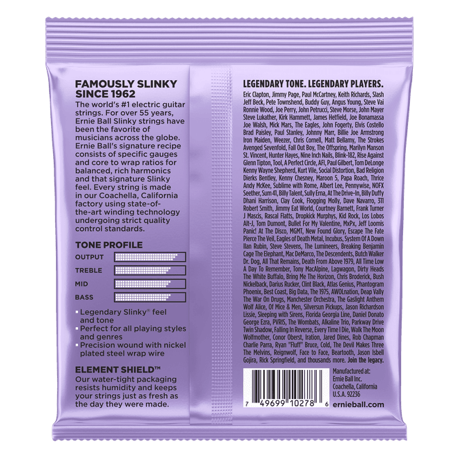 Hovedbilde Ernie Ball 2227 Ultra Slinky 10-48 Elgitarstrenger
