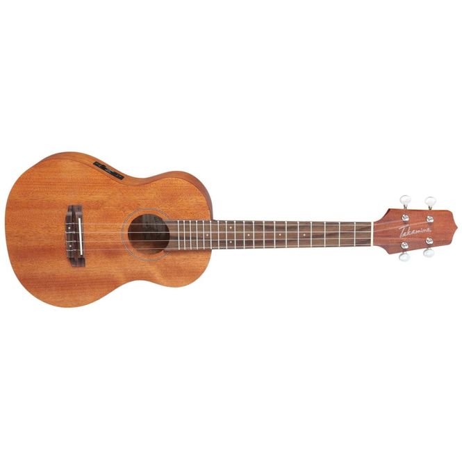 Hovedbilde Takamine EGU-S1 Sopran-ukulele, Mahogni, med mikrofon