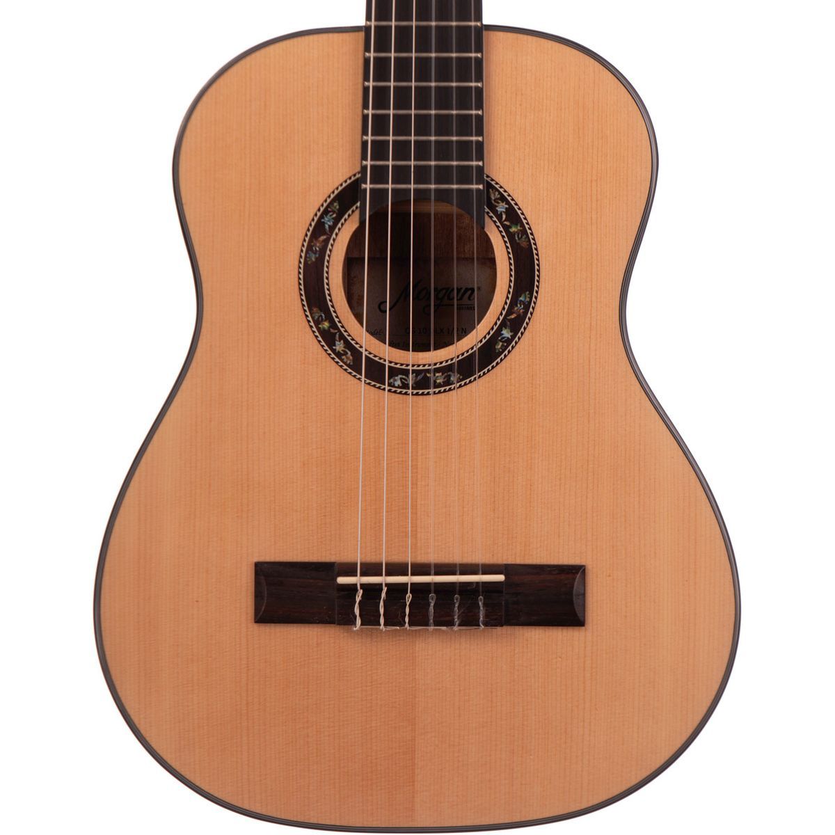 Klassisk gitar Morgan CG 10 1/2 størrelse, natur