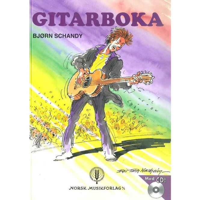 Hovedbilde Gitarboka - Bjørn Schandy