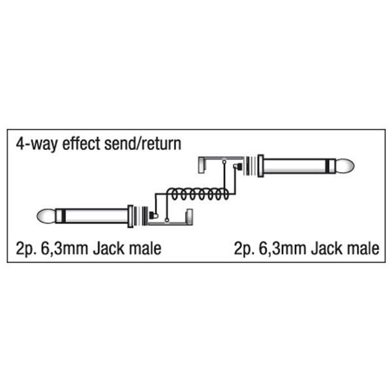 Audio Adapter - DAP XGA45 - Jack mono/m > jack mono/m