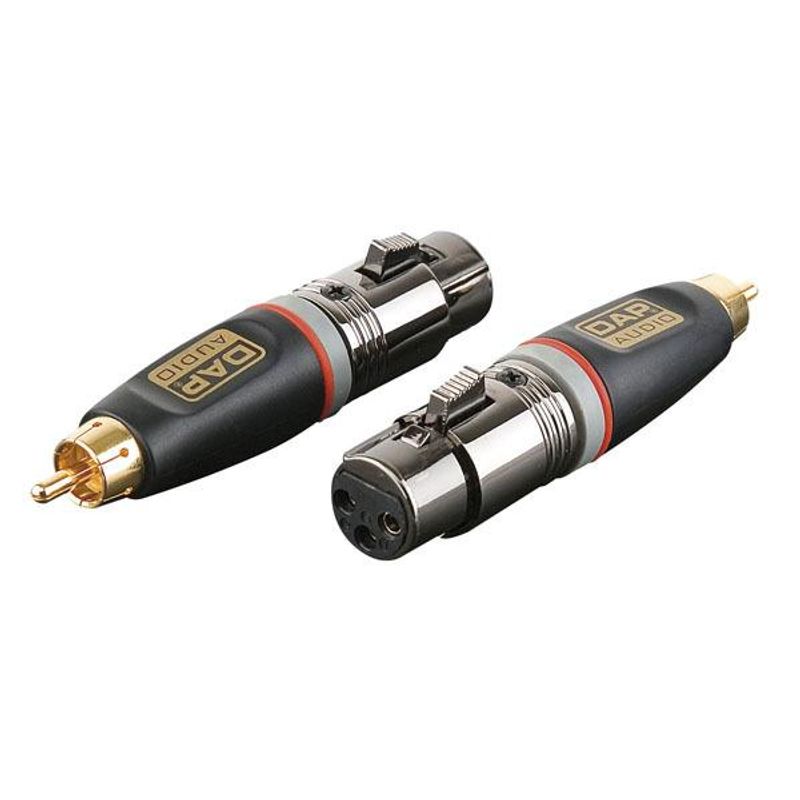 Audio Adapter - DAP XGA31 - XLR/F 3p. > RCA/M