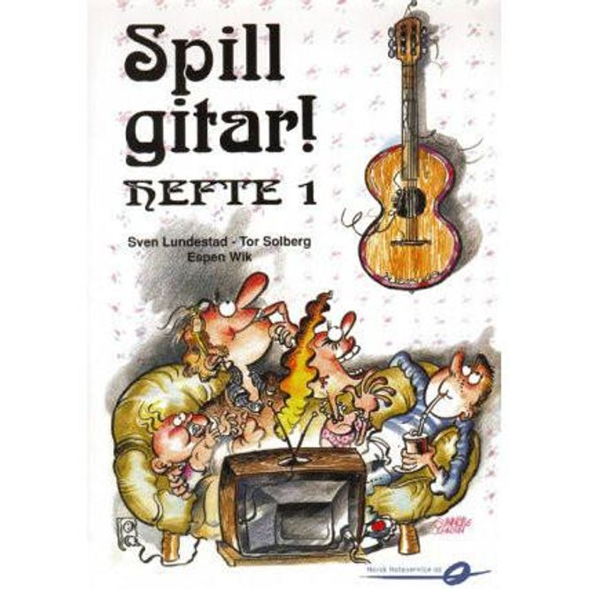 Hovedbilde Spill gitar! Hefte 1 - Lundestad/Solberg/Wik