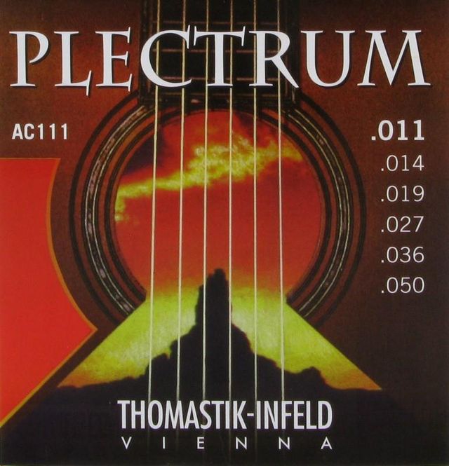 Hovedbilde Thomastik-Infeld AC111 Gitar stålstrenger Plectrum