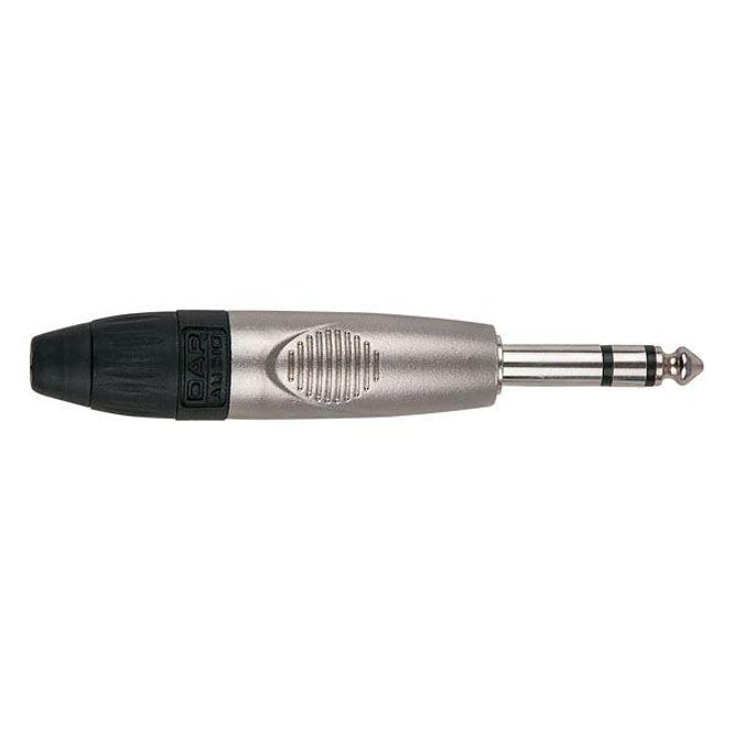 Hovedbilde DAP 6.3mm Jack X-type stereo with black endcap, JMX103NB