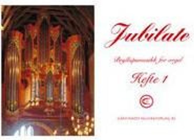 Hovedbilde Jubilate - Bryllupsmusikk for orgel, Hefte 1