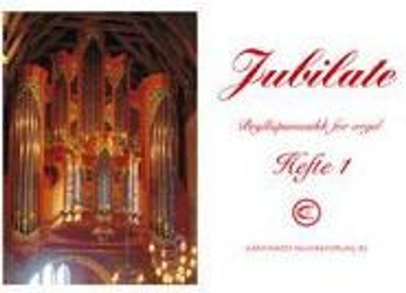 Jubilate - Bryllupsmusikk for orgel, Hefte 1