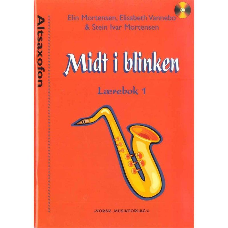 Midt i blinken Lærebok 1 Altsaxofon