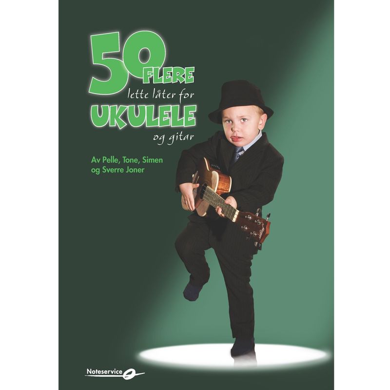 50 flere lette låter for ukulele og gitar