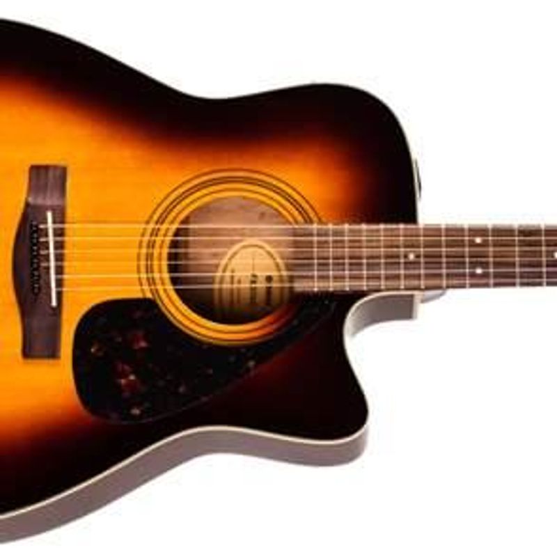 Yamaha FX370C stålstrengsgitar, tobacco brun sunburst