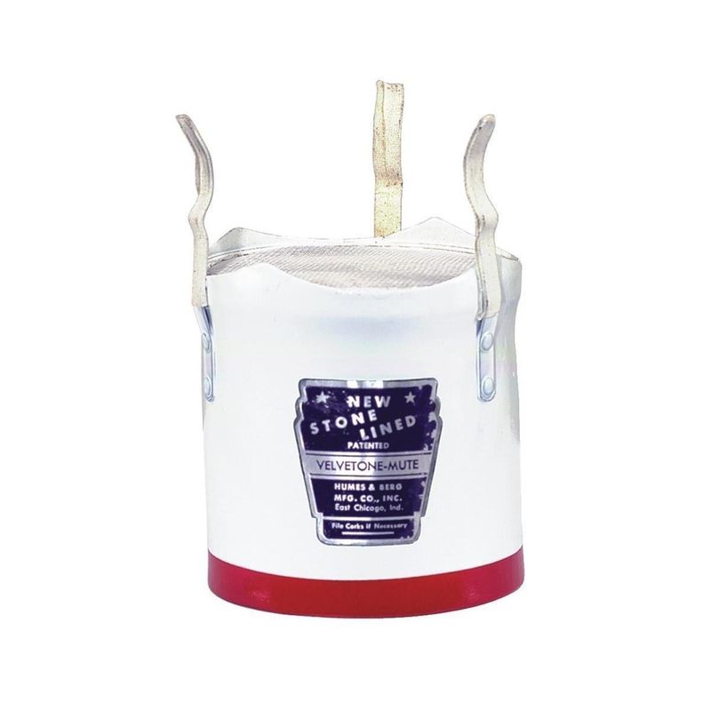 Humes & Berg 158 trombone velvetone bucket mute, 7-1/4 - 7-1/2