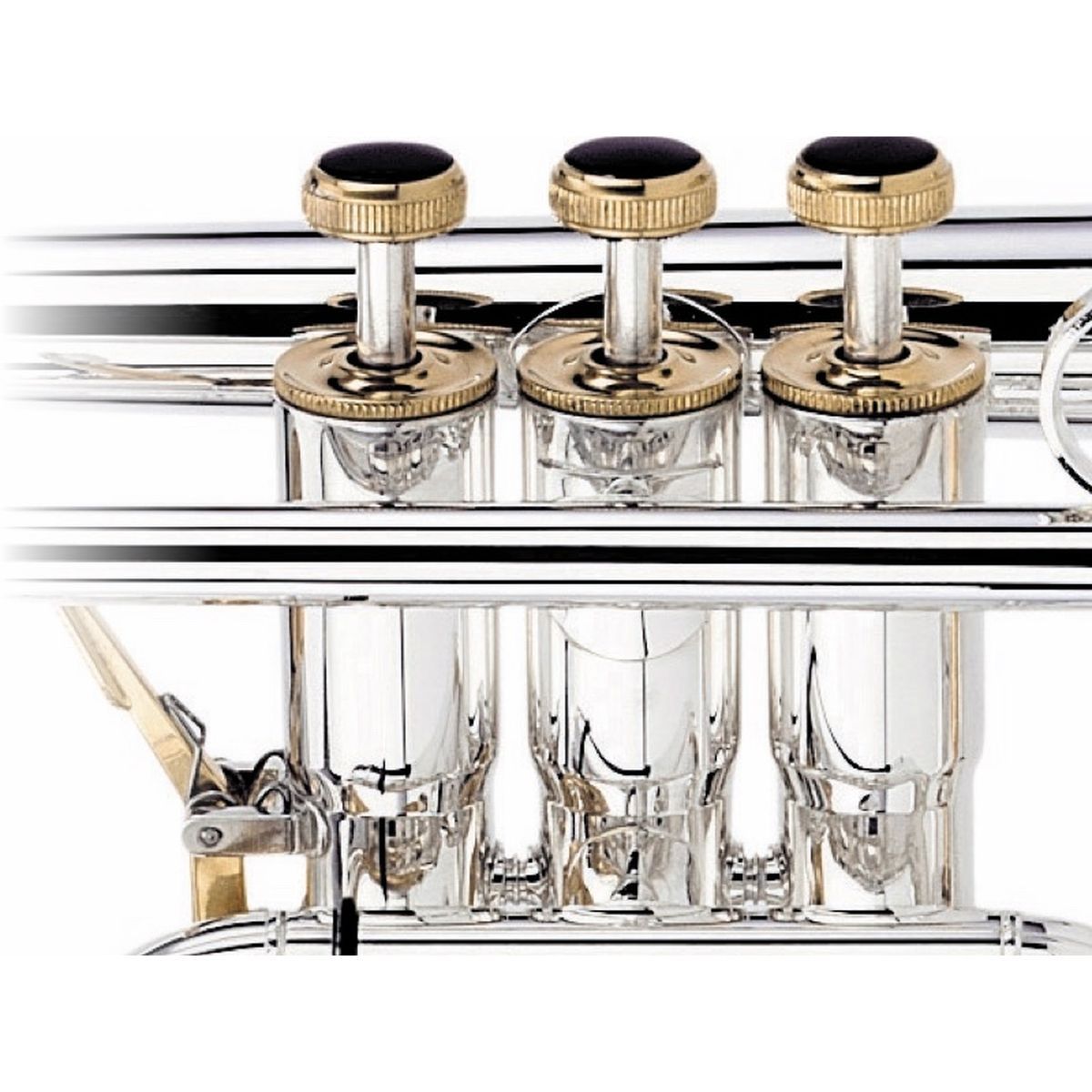 Besson BE2028-2G-0 Prestige Bb-kornett, forsølvet