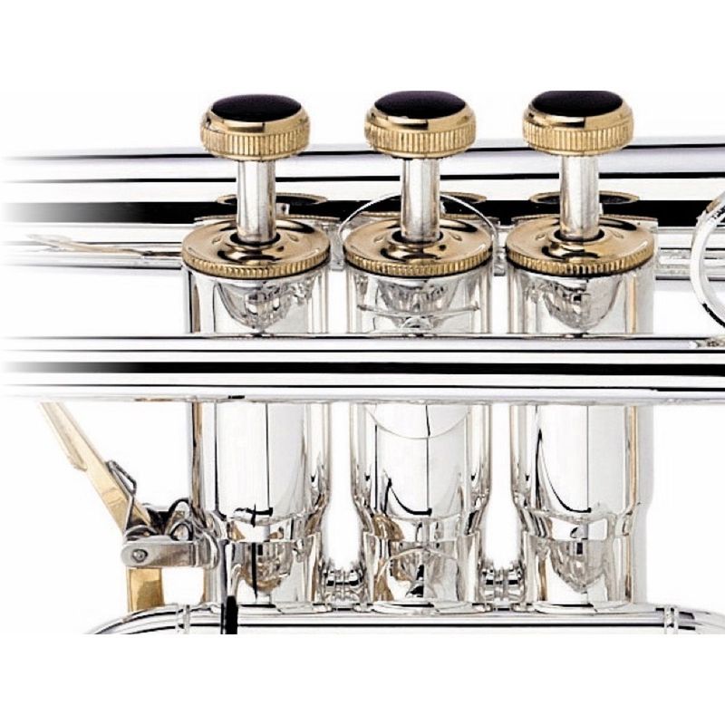 Besson BE2028-2G-0 Prestige Bb-kornett, forsølvet