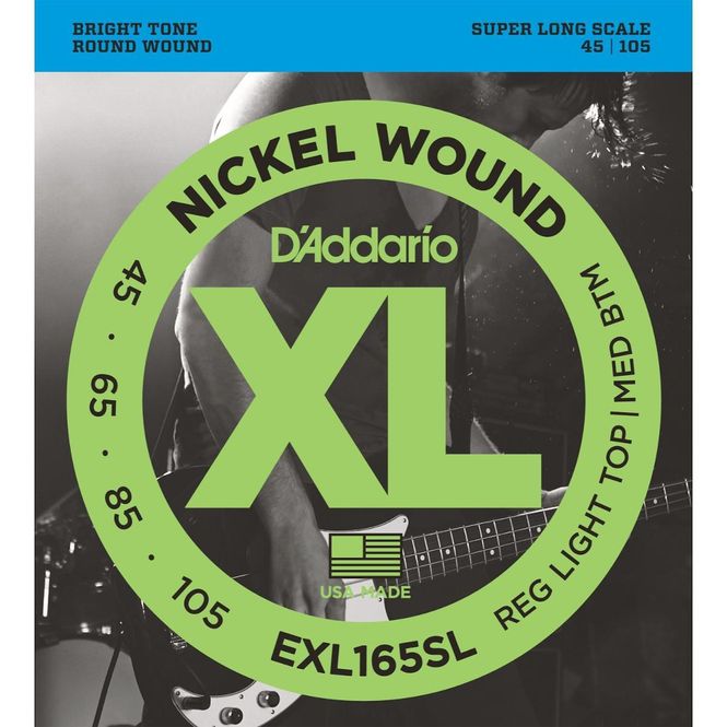 Hovedbilde D'Addario EXL165SL Basstrenger