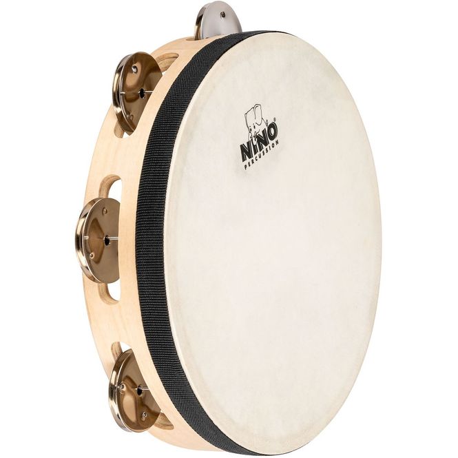 Hovedbilde Meinl NINO944 Tamburin av tre med skinn 8