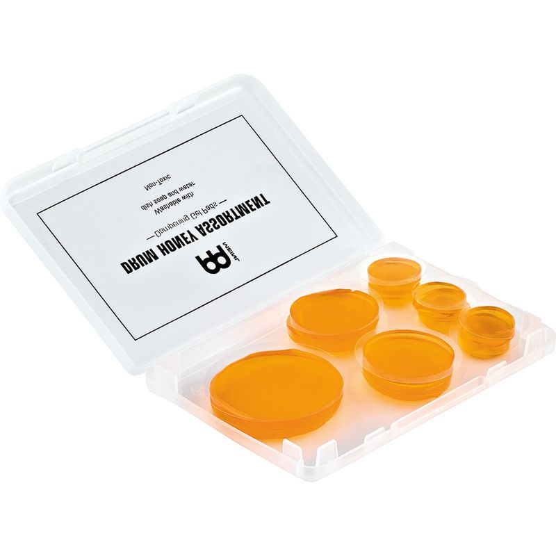 Meinl MDHA Drum Honey Assortment, 12 stk. Gel dempeputer for trommer og perk