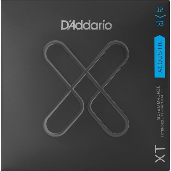 Hovedbilde D'Addario XTABR1253 akustiske gitarstrenger Bronze, Reg. Light