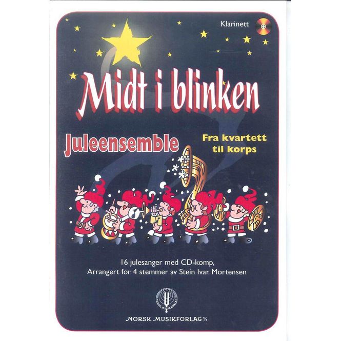 Hovedbilde Midt i blinken Juleensemble Klarinett