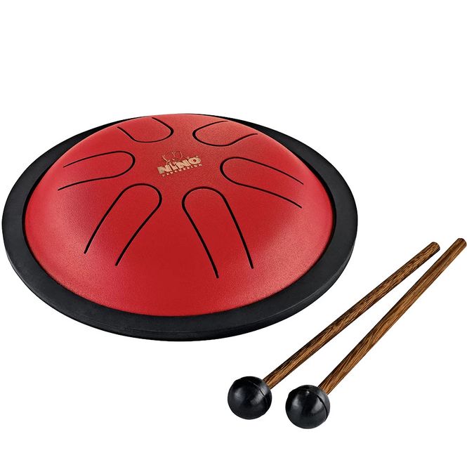 Hovedbilde Meinl NINO980R Mini Melody Steel Tongue drum, Rød
