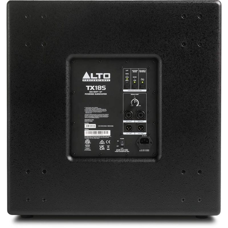Alto TX18S Aktiv subwoofer, 18