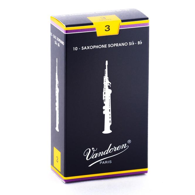 Hovedbilde Vandoren V5 Traditional fliser for sopransaksofon 3 (SR203)