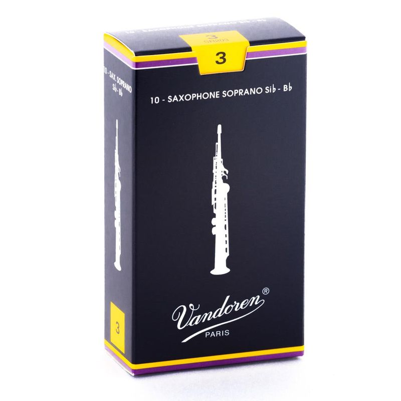 Vandoren V5 Traditional fliser for sopransaksofon 3 (SR203)