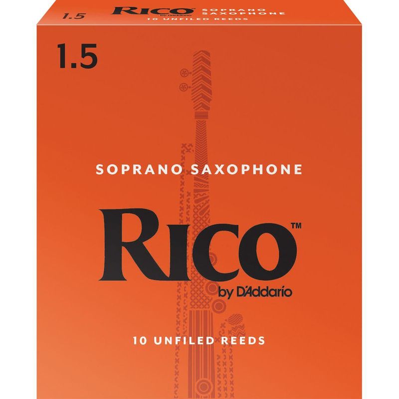 Rico RIA1015 fliser for sopran-saksofon 1.5, 10 stk
