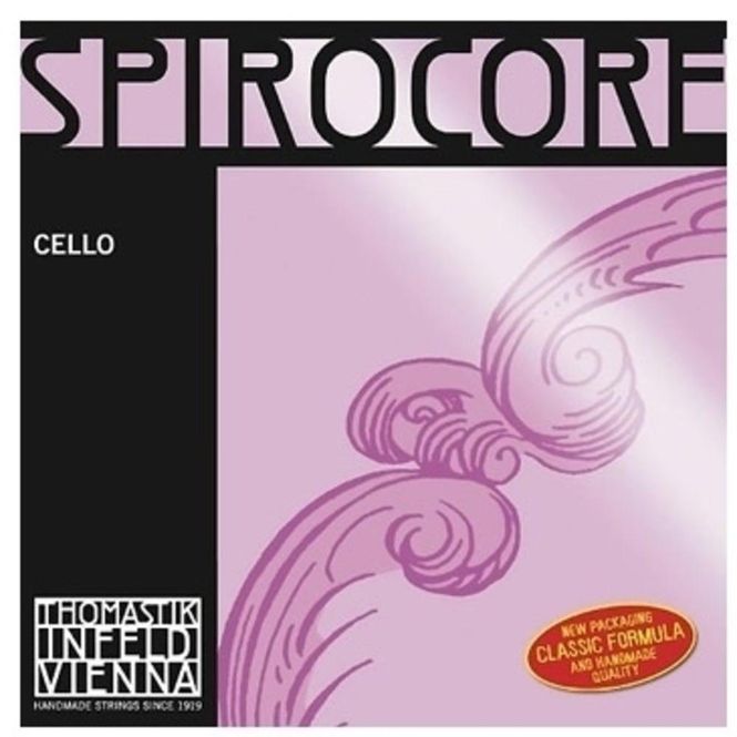 Hovedbilde Thomastik-Infeld Spirocore Cello enkeltstreng G 4/4 - Sølvomspunnet, Medium
