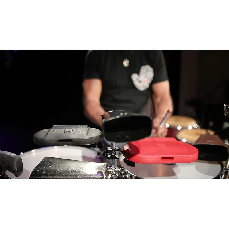 Meinl MPE4R Percussion Block, Low Pitch, Rød