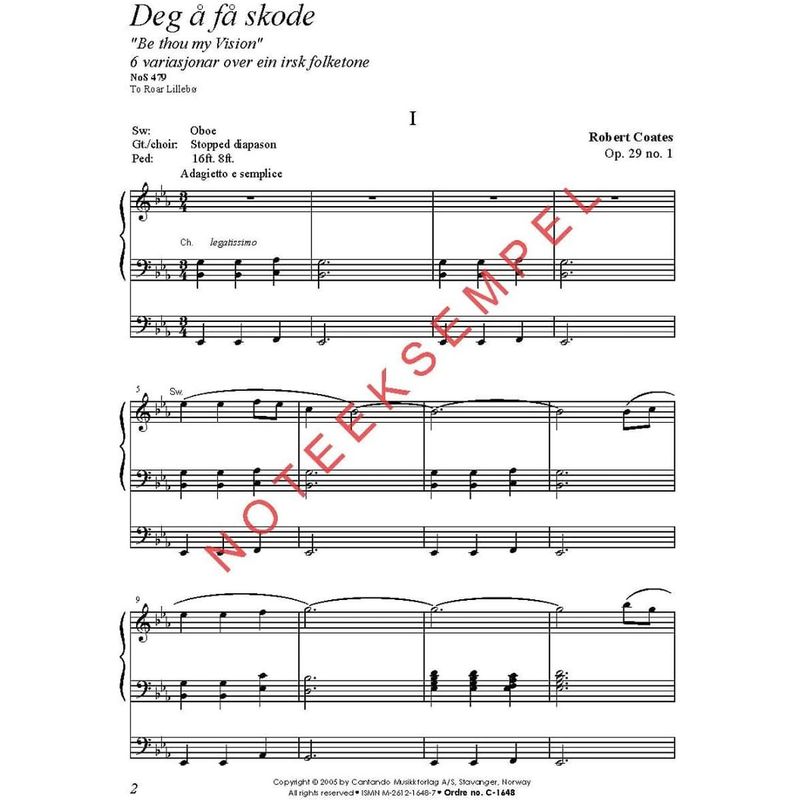 Festmusikk for orgel, hefte 17