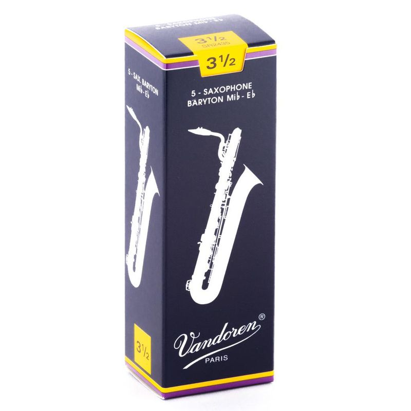 Vandoren V5 Traditional fliser for barytonsaksofon 3,5 (SR2435)