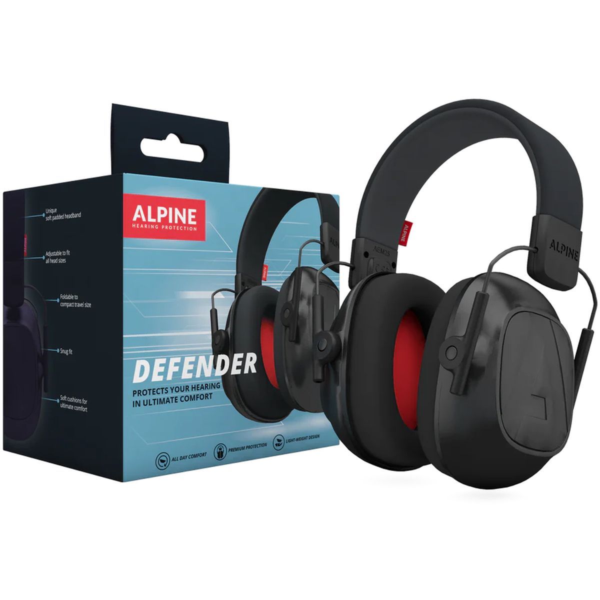 Alpine Defender Earmuff øreklokker