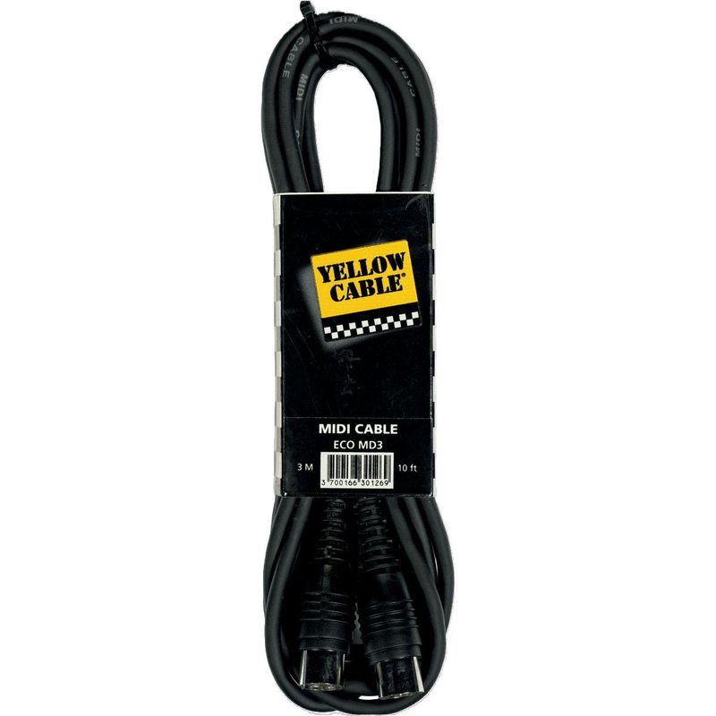 Yellow Cable MD3 Midi-kabel 3m