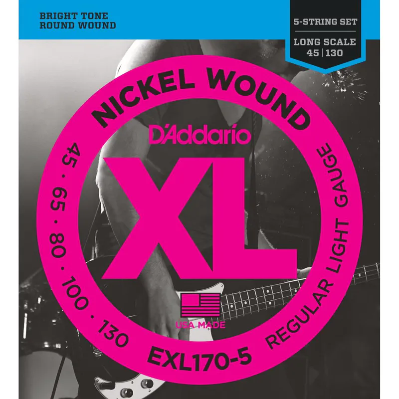 D'Addario EXL170-5 Basstrenger 5-strengs