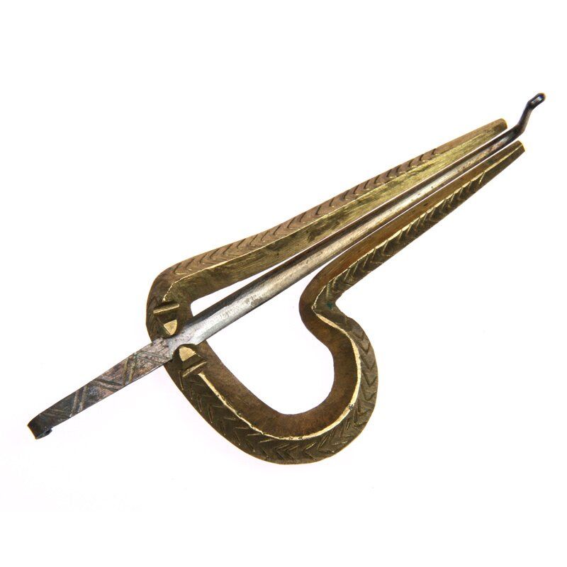 Morchang Mohan Superb munnharpe, Asymmetrisk messing MMI-40
