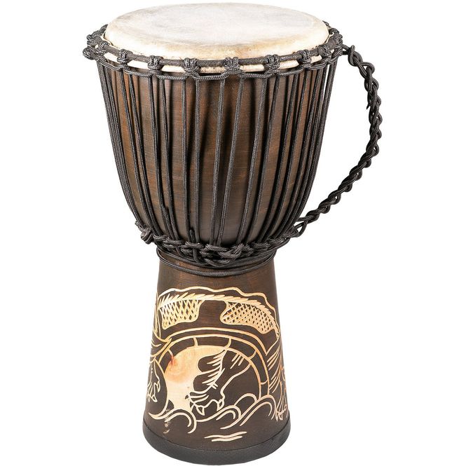 Hovedbilde Djembe av mahogni 50 cm, Drage
