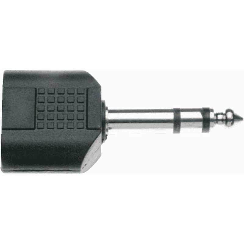 Yellow Cable AD07 ST - Jack hann til 2x jack hunn adapter, stereo, 2 stk