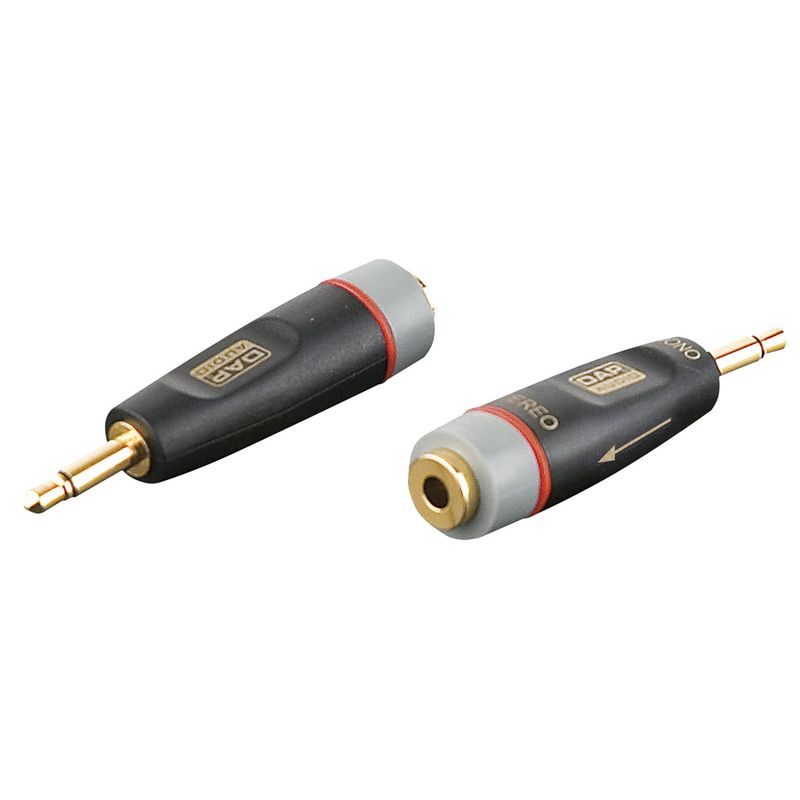 Audio Adapter - DAP XGA07 - Mini Jack/M mono > Mini Jack/F stere