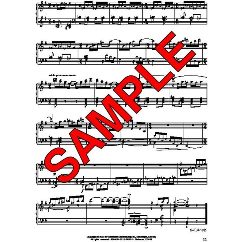 Festmusikk for orgel, hefte 14