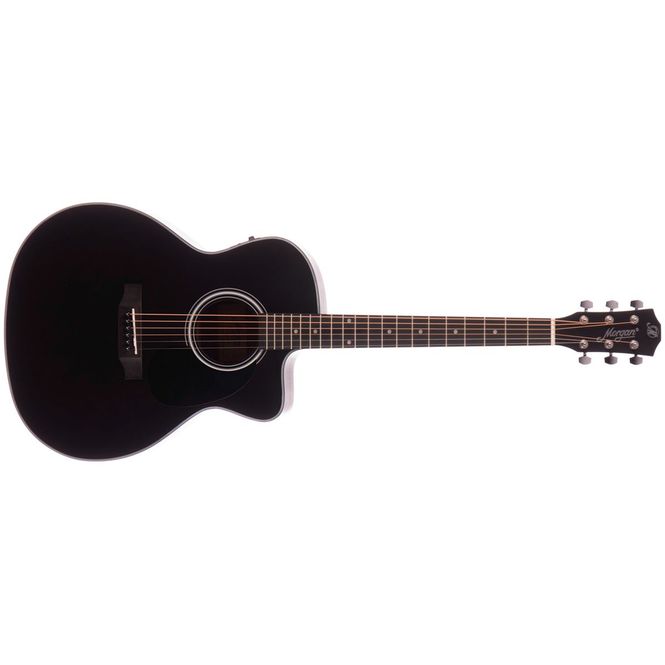 Hovedbilde Morgan W 09 CE GA BK Westerngitar med pickup, svart
