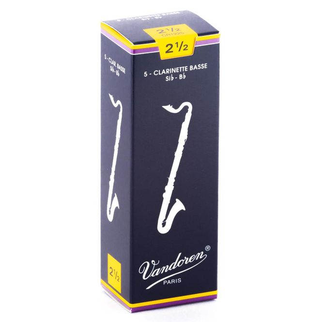 Hovedbilde Vandoren V5 Traditional fliser til bassklarinett 2 1/2 (CR1225)