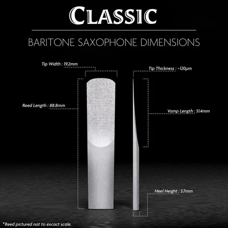 Légère Classic flis for baritonesaksofon 3.00