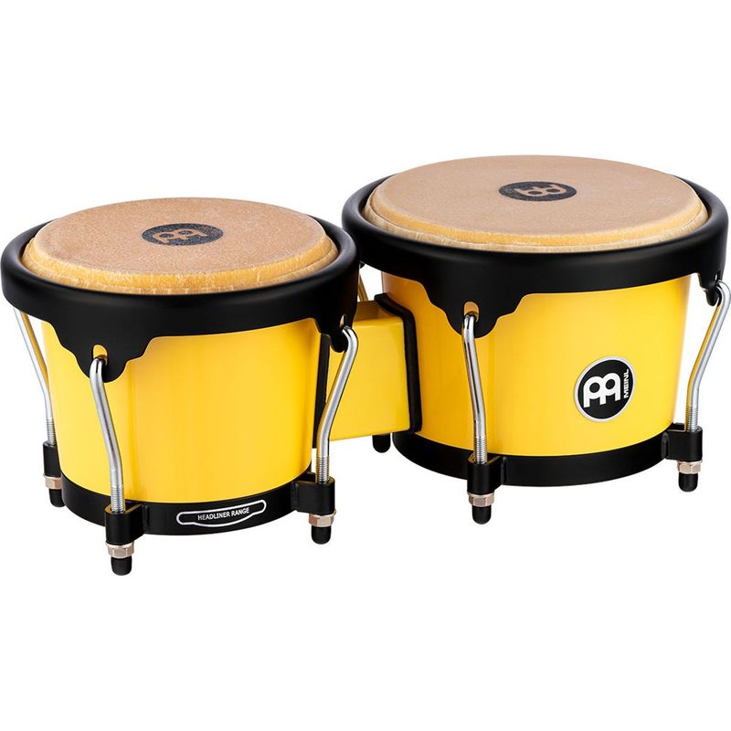 Meinl HB50IY Headliner Journey Bongotrommer, Illuminating Yellow