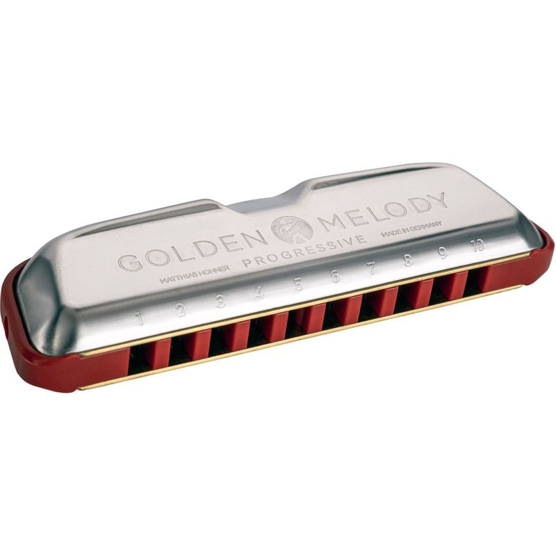 Hohner Golden Melody Progressive G Diatonisk munnspill