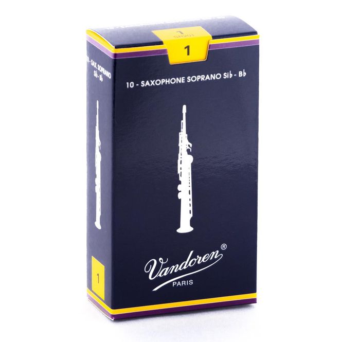 Hovedbilde Vandoren V5 Traditional fliser for sopransaksofon 1 (SR201)