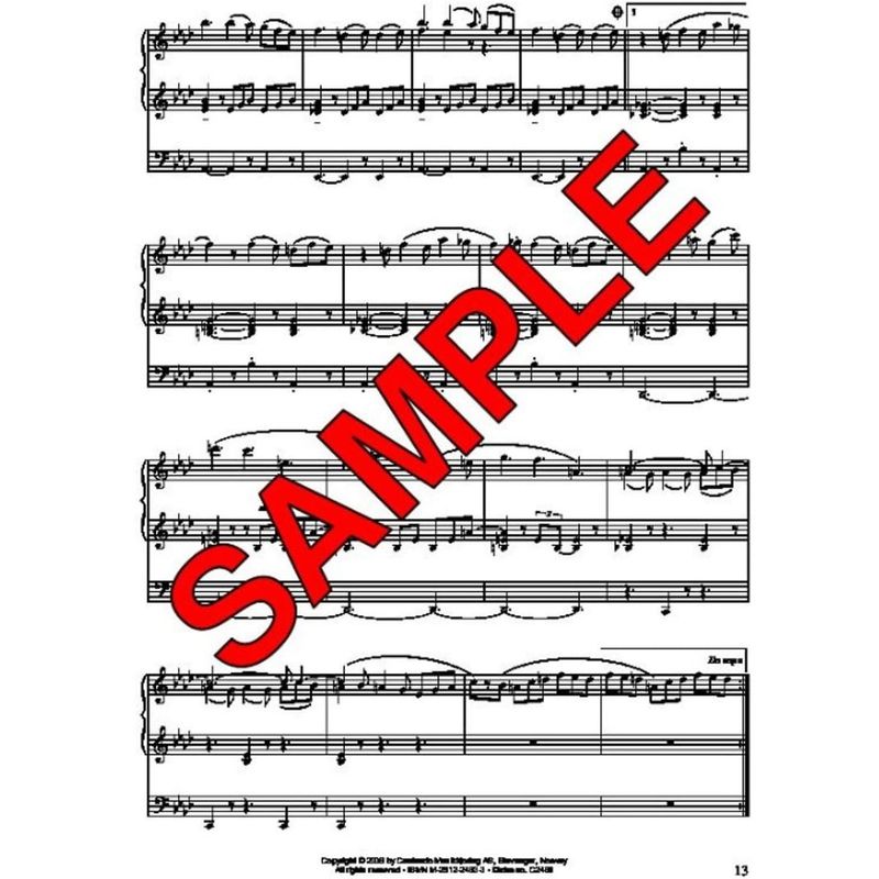 Festmusikk for orgel, hefte 14