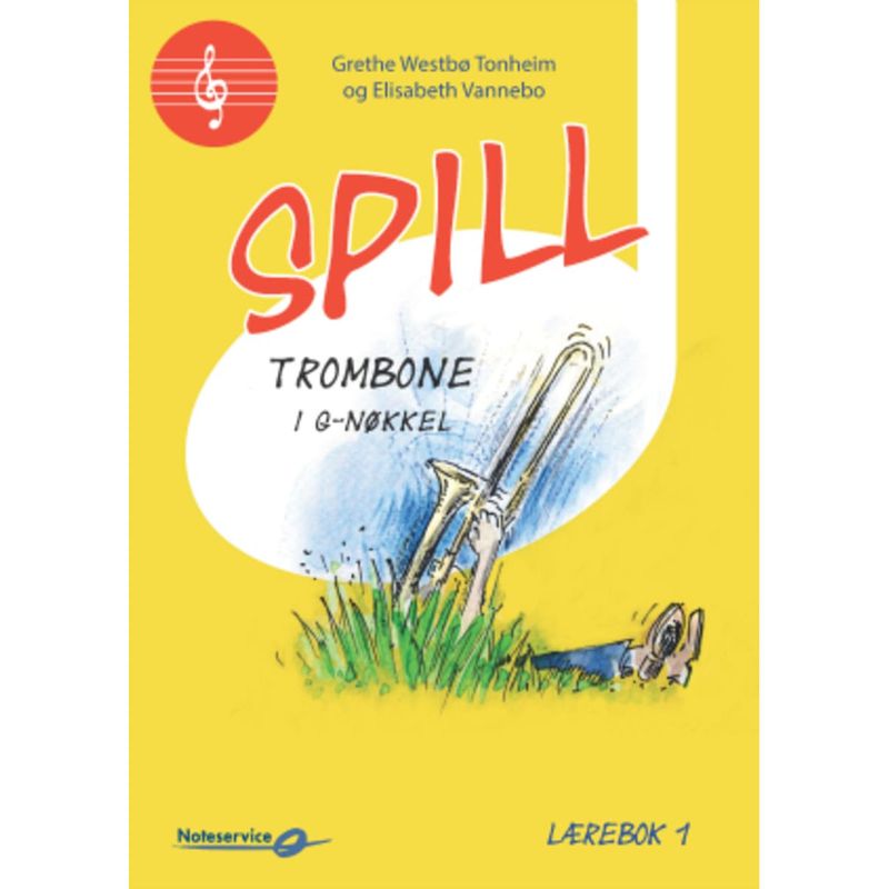 Spill Trombone i G-nøkkel Lærebok 1