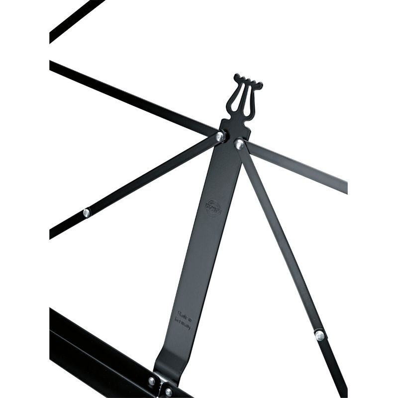 K&M 101 Notestativ, Sort