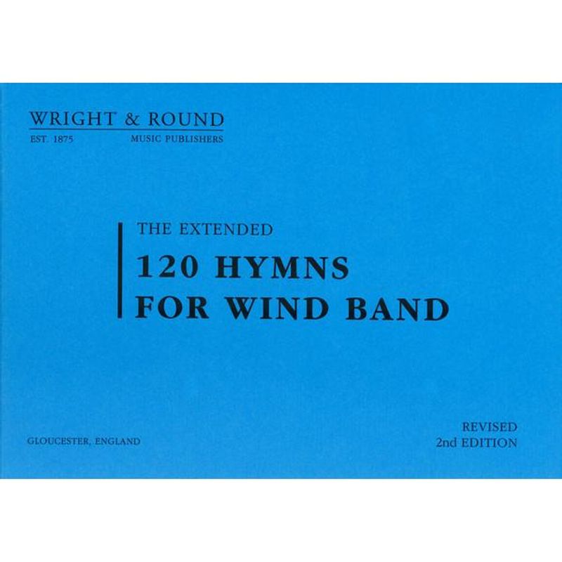 120 hymns for Wind band Tenor saxofon A5 Standardformat
